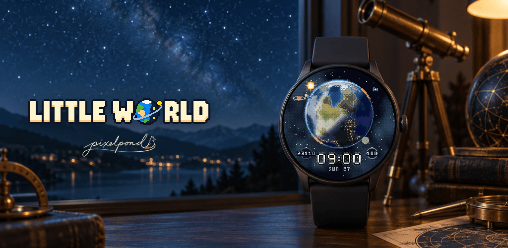 Little World watch face artwork