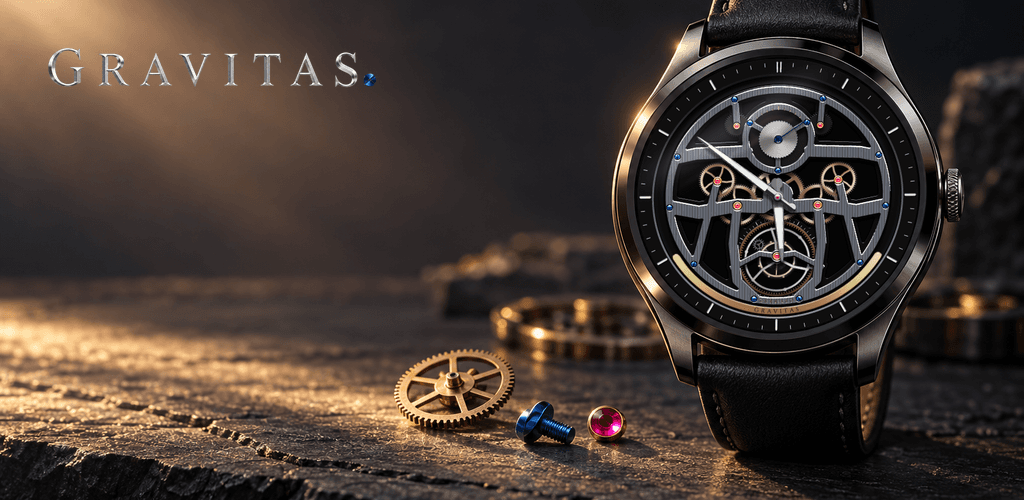 Gravitas watch face artwork