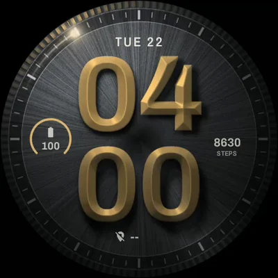 Raking Light watch face