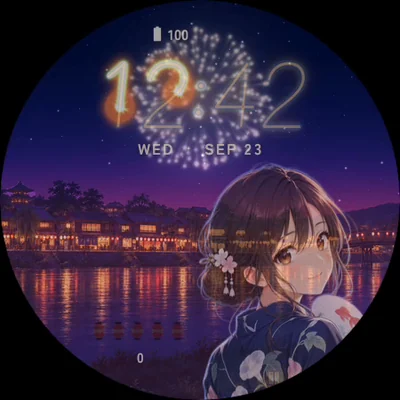 Sparkler Night watch face
